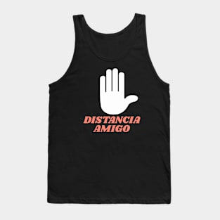 distancia amigo Tank Top